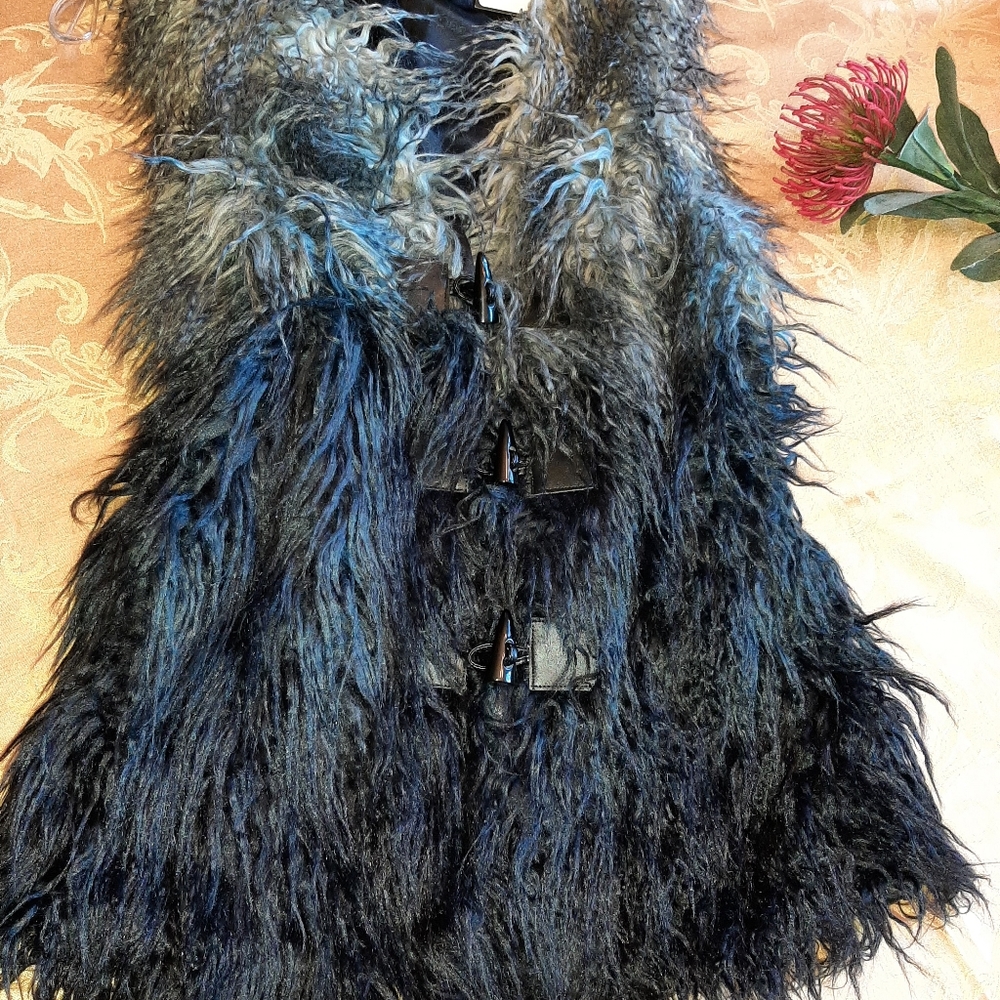 Coco colette fur vest.